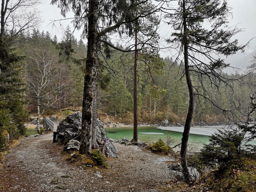 Eibsee im Winter