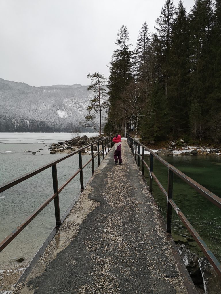 Eibsee im Winter