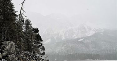 Eibsee im Winter