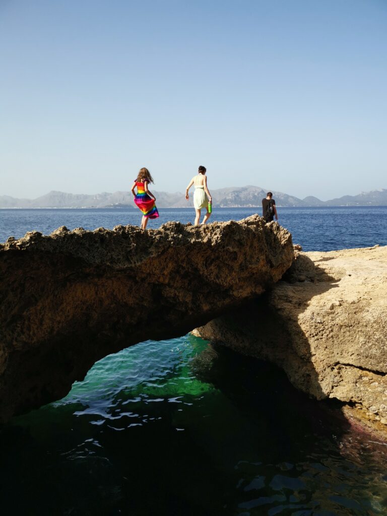Mallorca-Urlaub mit Kindern Felsenbogen