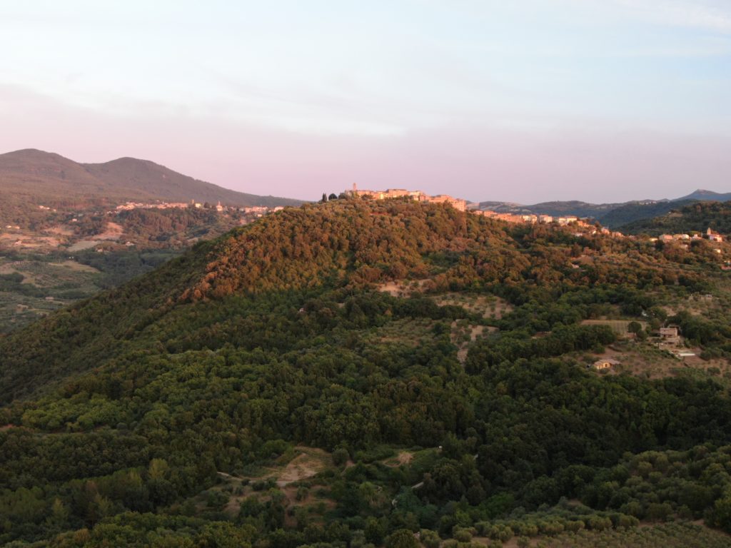 Toskana-Urlaub Drohne