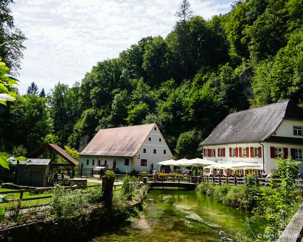 Mühle und Gasthof Friedrichshöhle in Wimsen