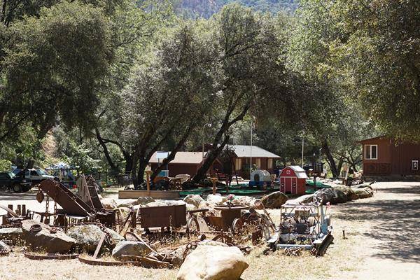 Die Gold mining Anlage in Sutter Creek