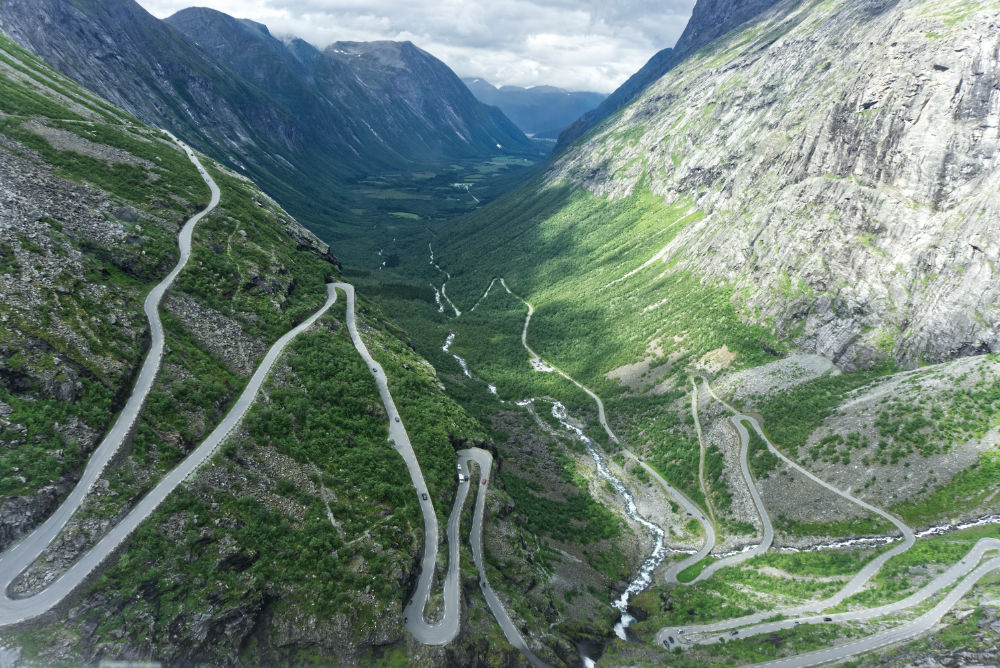 Camper-Roadtrip Norwegen Trollstigen