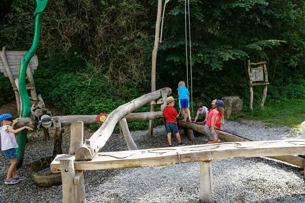 Wasserspielplatz in Wimsen