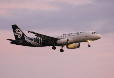 Flugzeug Air New Zealand