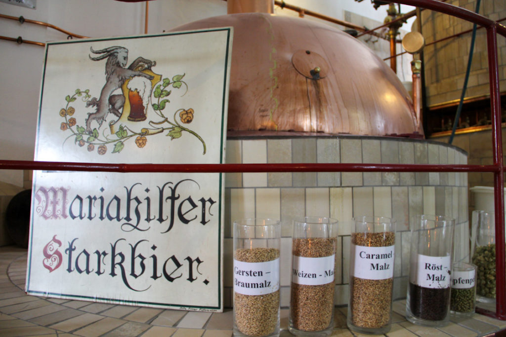 Maria Hilfer Starkbier in der Kössel Brauerei