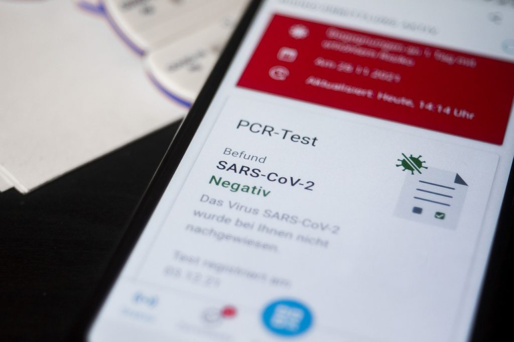 PCR-Test negativ Corona Warn-App