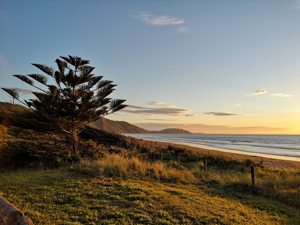 Neuseeland Sonnenuntergang
