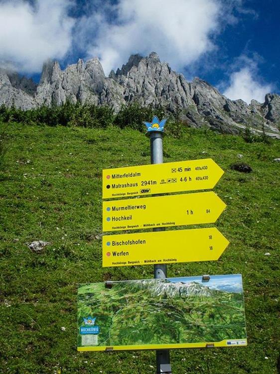 Mühlbach am Hochkönig - leichte Wanderrouten und Ausflugsziele in Salzburg