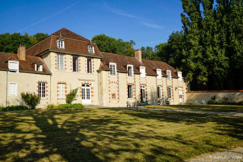 Der Adelssitz Manoir de Montflambert in Mutigny in der Champagne