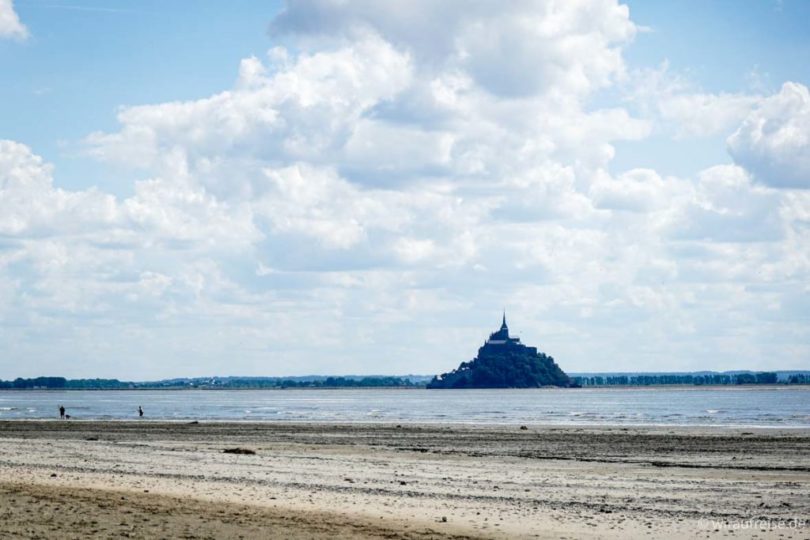 Aussicht auf den Mont Saint Michel