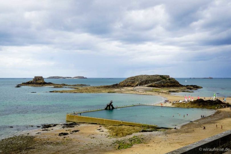 Freibad in Saint-Malo