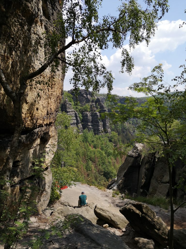 Stiegen in der Sächsischen Schweiz