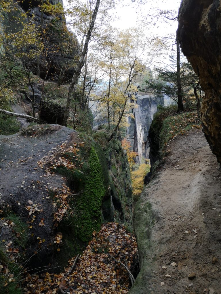 Stiegen in der Sächsischen Schweiz Rübezahlstiege