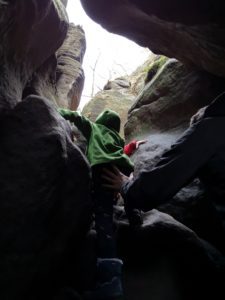 Klettersteig Großer Bärenstein Sächsische Schweiz