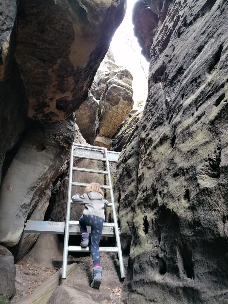 Stiegen in der Sächsischen Schweiz