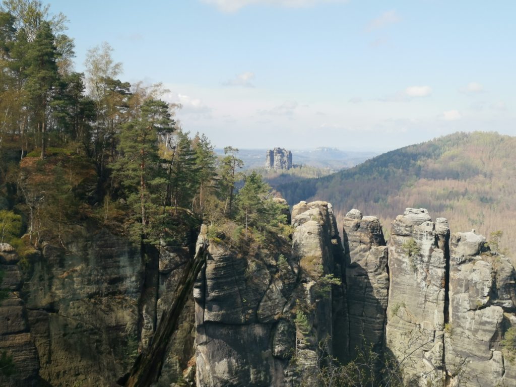 Stiegen in der Sächsischen Schweiz Häntzschelstiege