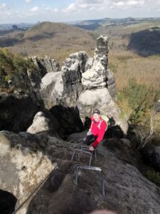 Stiegen in der Sächsischen Schweiz Häntzschelstiege