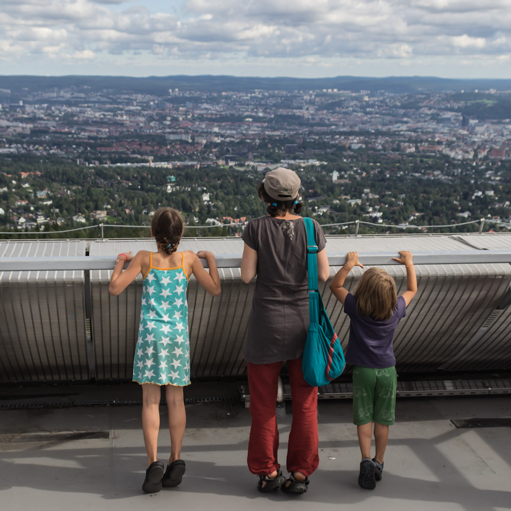 Mikroabenteuer mit Schulkindern Oslo