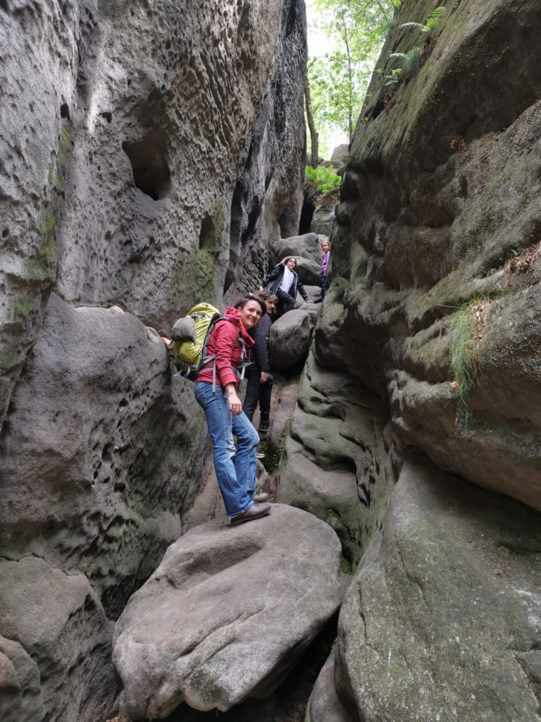 Stiegen in der Sächsischen Schweiz