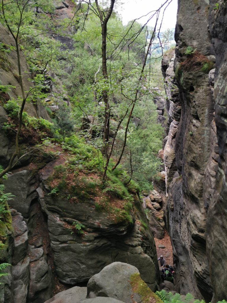 Stiegen in der Sächsischen Schweiz