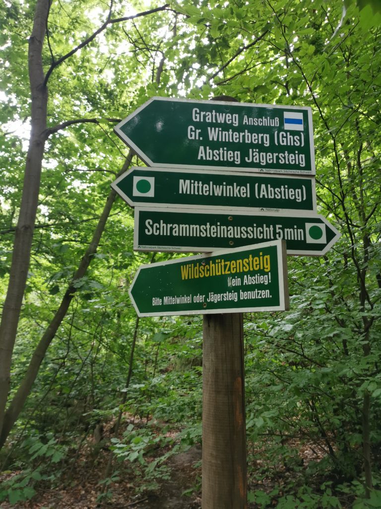 Stiegen in der Sächsischen Schweiz