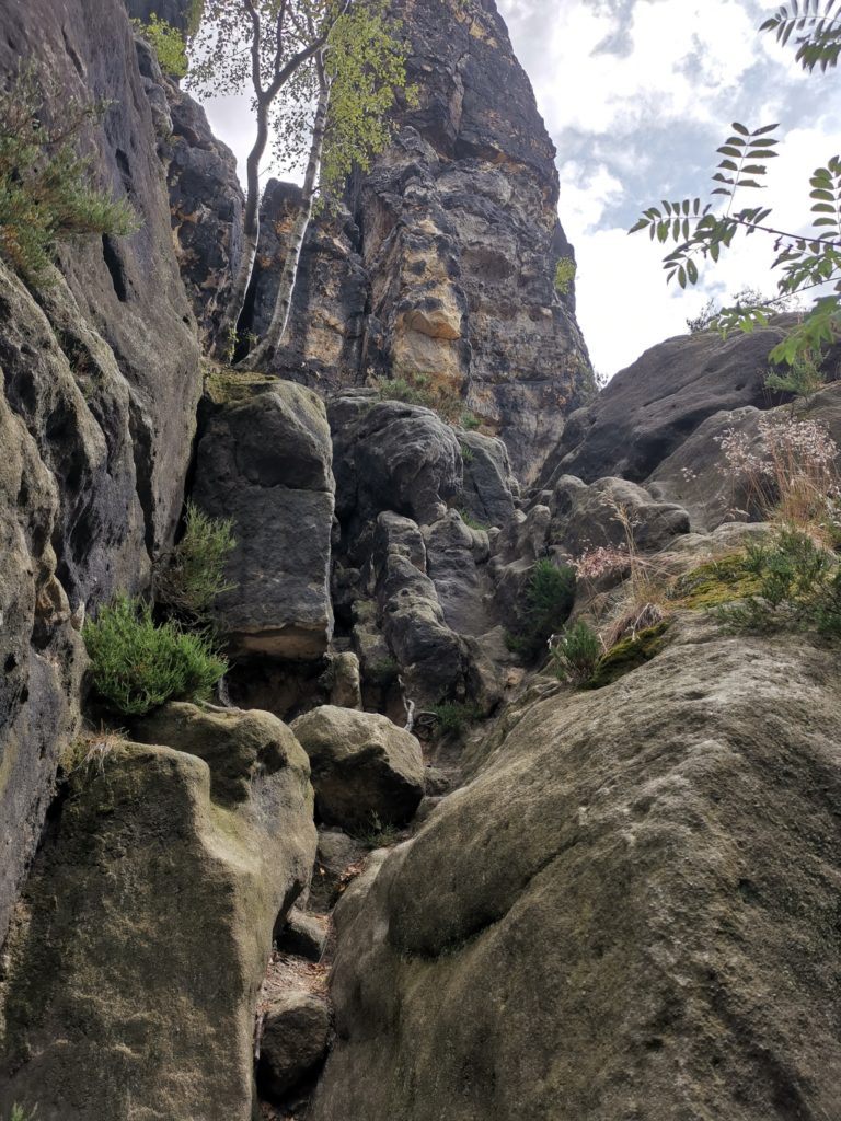 Stiegen in der Sächsischen Schweiz