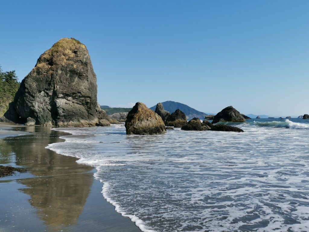 Oregon Coast Port Orford Strand