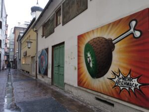 Innsbruck Street Art Innsbruck im Winter Skifahren & mehr