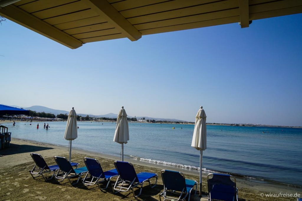 Naxos mit Kind: Highlights auf der "Perle der Kykladen" 29 Agios Georgios Beach Naxos mit Kind