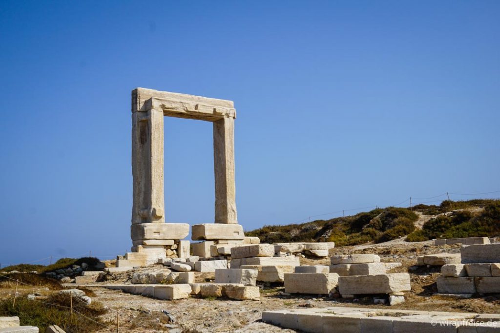 Naxos mit Kind: Highlights auf der "Perle der Kykladen" 41 Portara von Naxos