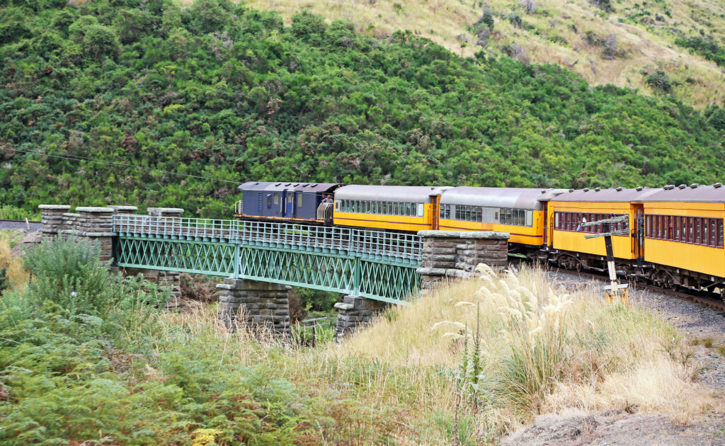 Bus, Zug, Fahrrad: 3 Arten, Neuseeland OHNE Auto zu bereisen 16 Taieri Gorge Railway Dunedin NZ