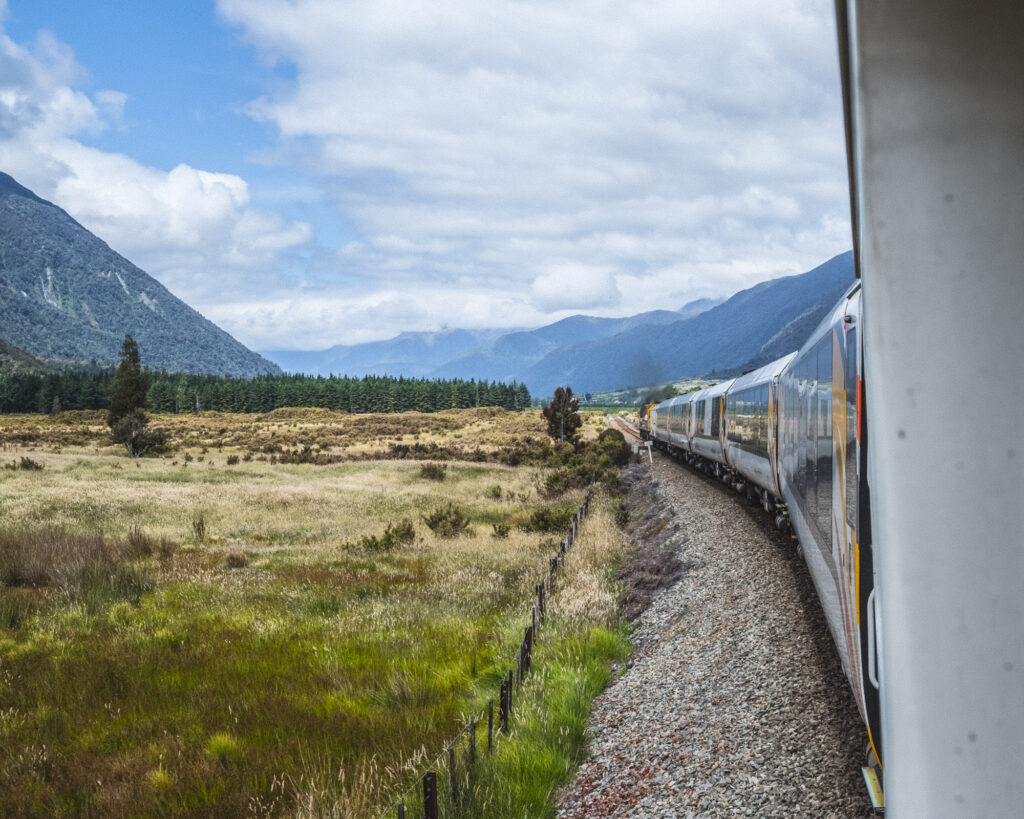 Neuseeland mit Zug