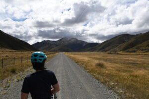 Neuseeland mit Fahrrad und Kind