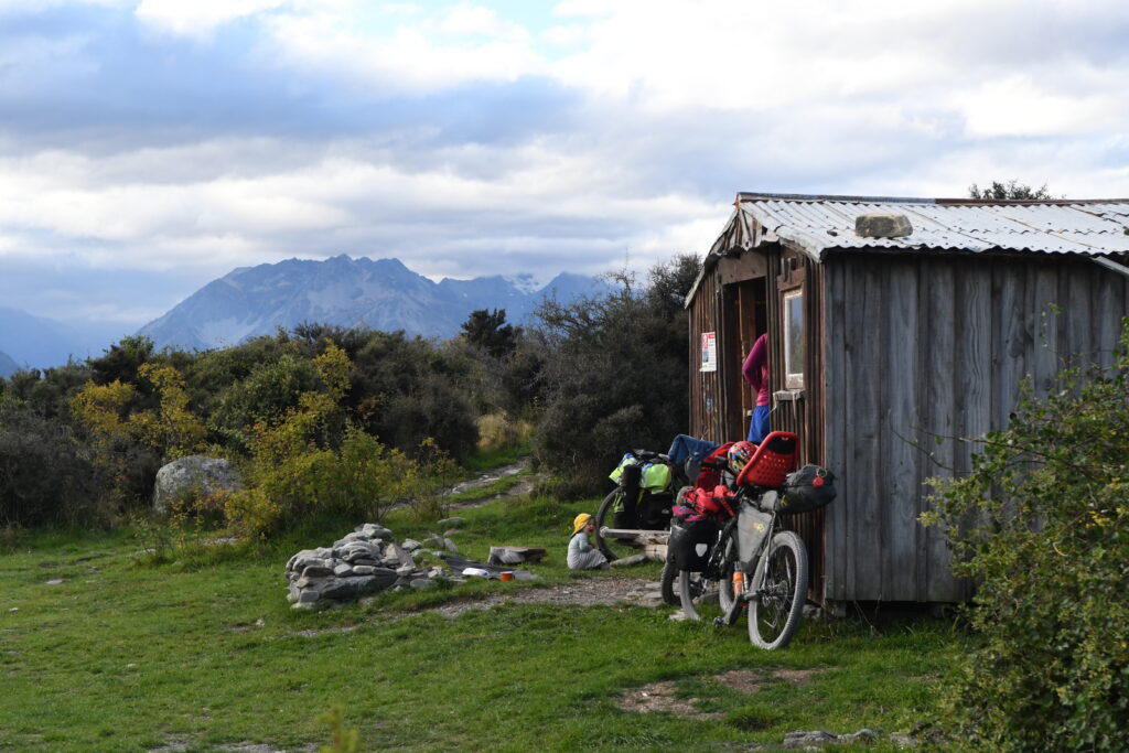 Neuseeland mit Fahrrad und Kind