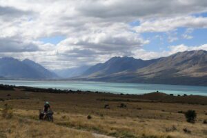 Neuseeland mit Fahrrad und Kind