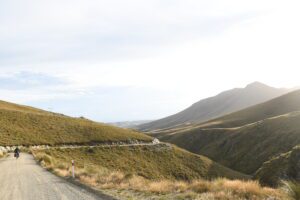 Neuseeland mit Fahrrad und Kind