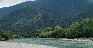 Soca-Tal in Slowenien Bovec