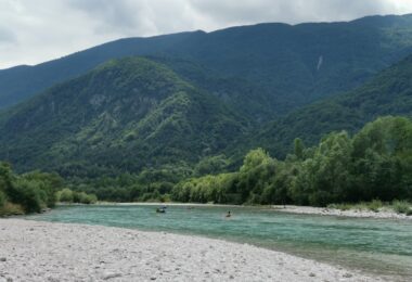 Soca-Tal in Slowenien Bovec