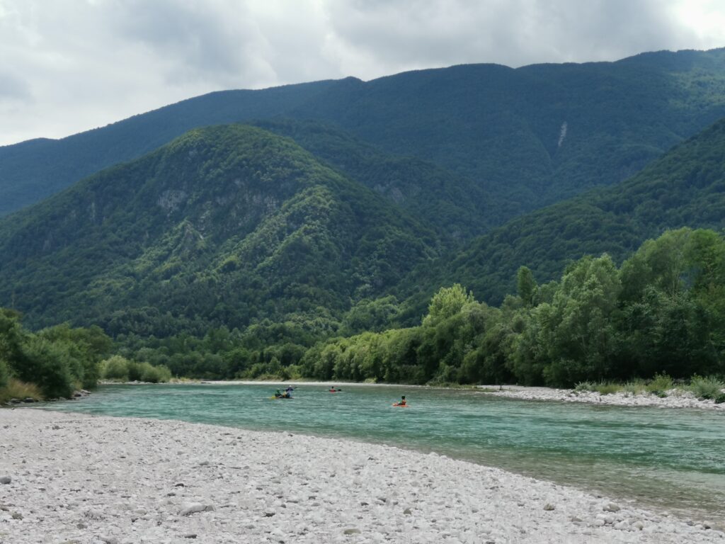 Soca-Tal in Slowenien Bovec