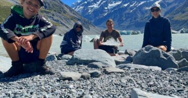 Reisebericht Neuseeland Strandfamilie