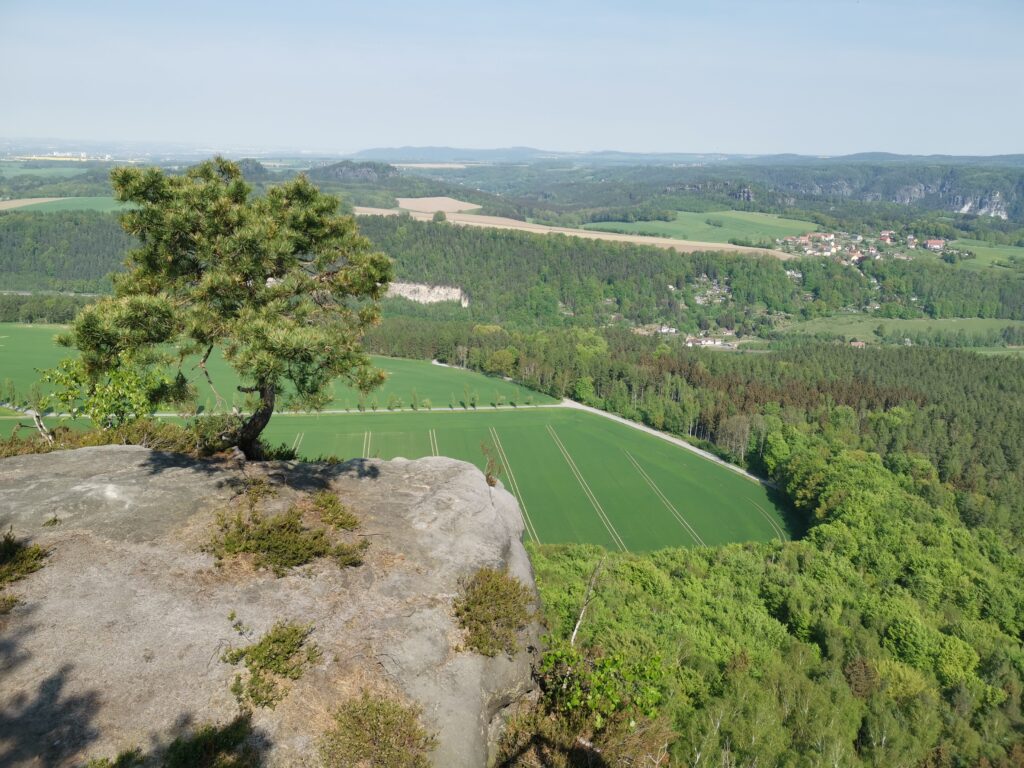 Fotostopp: Die 20 schönsten Aussichten in der Sächsischen Schweiz 55 Lilienstein Aussicht Westecke
