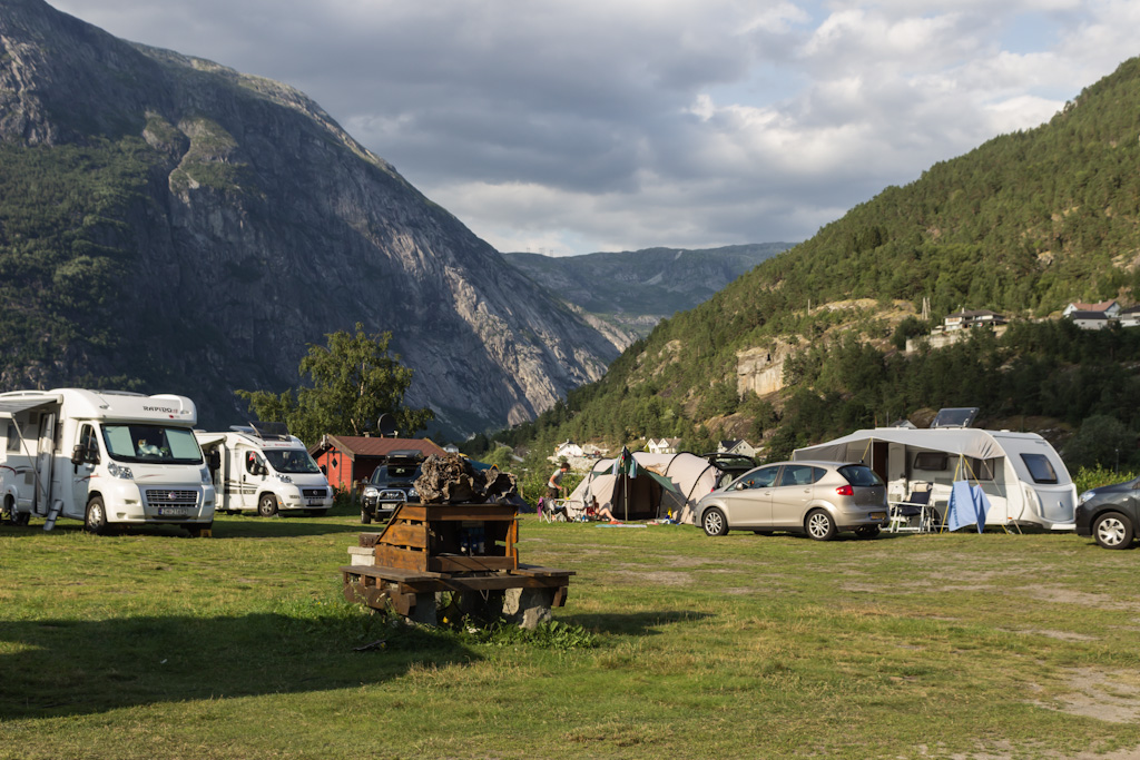 Vøringsfossen: ein Highlight der Hardangervidda 27 Eidfjord Camping Norwegen