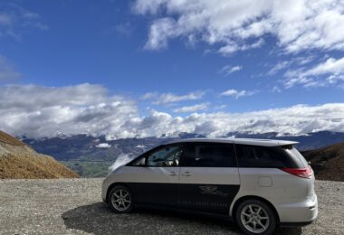 Spaceship Rentals Neuseeland mit Kind