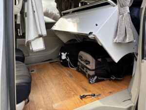 Spaceship in Neuseeland mit Kind