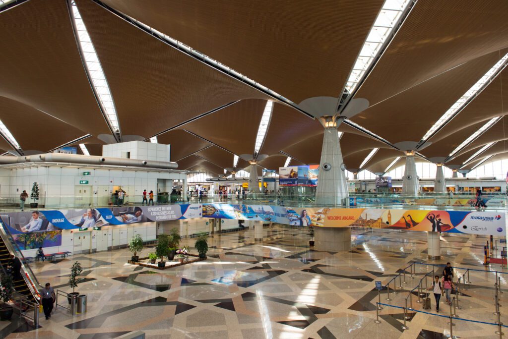 Kuala Lumpur Airport Zwischenstopp