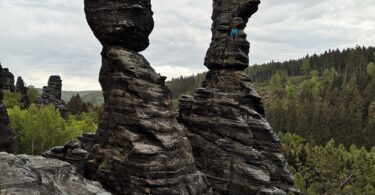 Bielatal Herkulessäulen Naturwunder der Sächsischen Schweiz