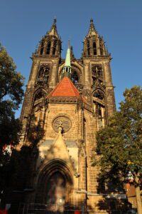 Meißen mit Kindern Dom