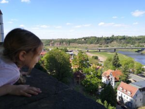 Meißen mit Kindern Albrechtsburg